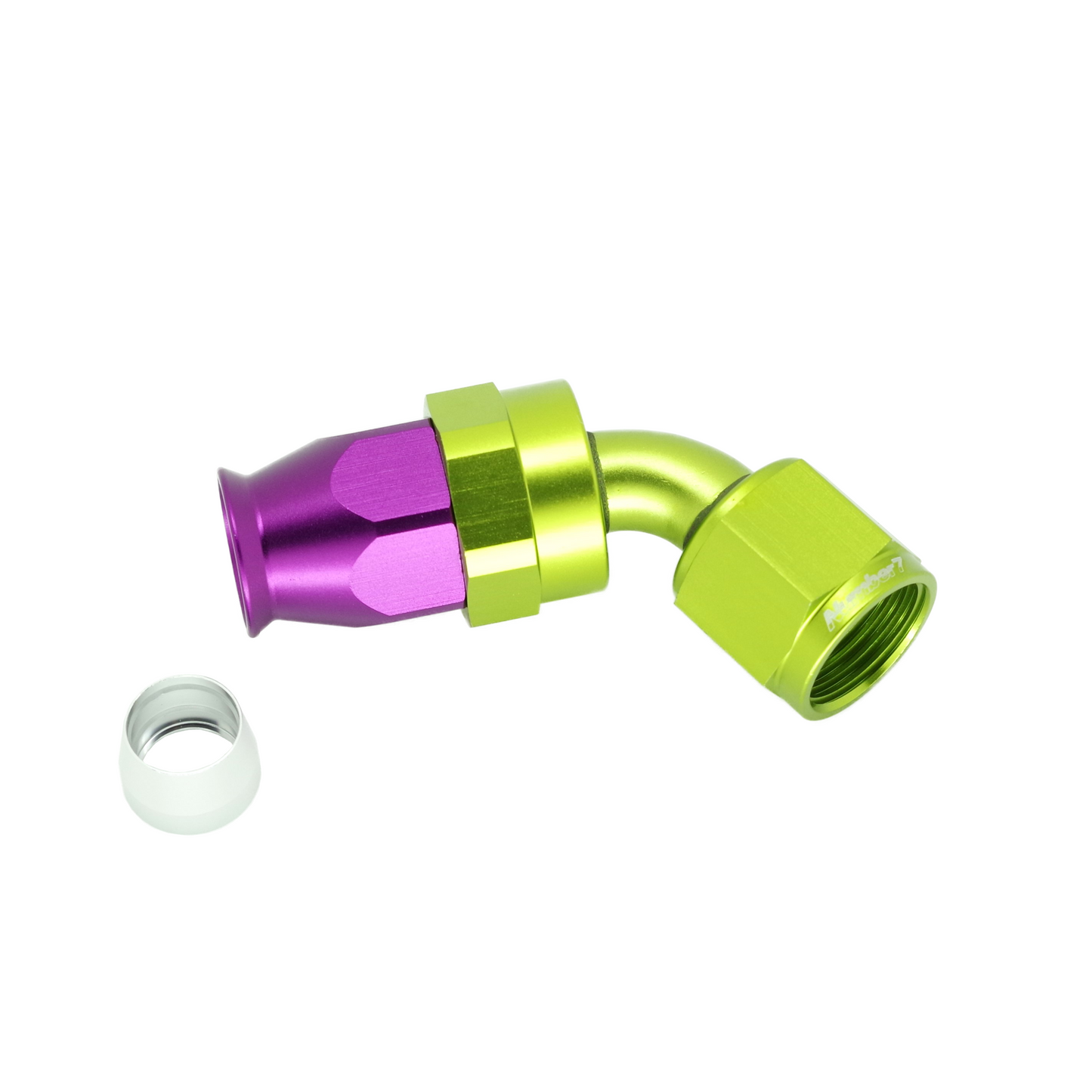 60° PTFE SWIVEL HOSE ENDS 60°PTFE ホースエンド (回転式)