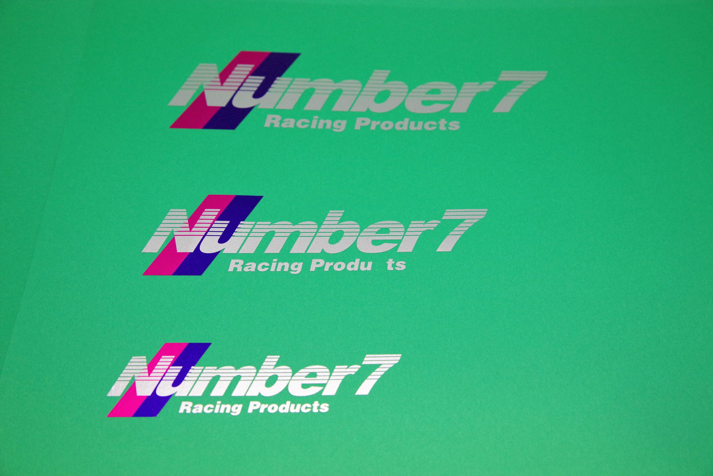 Number7 STICKER Number7 Aufkleber