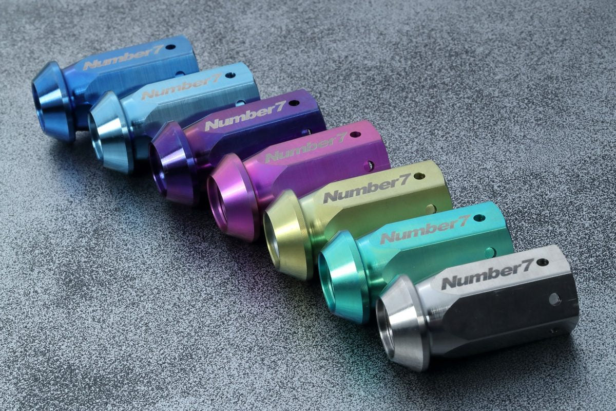 64 Titanium GR5 Racing Nut M12 P1.25 P1.5 64チタンGR5レーシングナットP1.25/P1.5