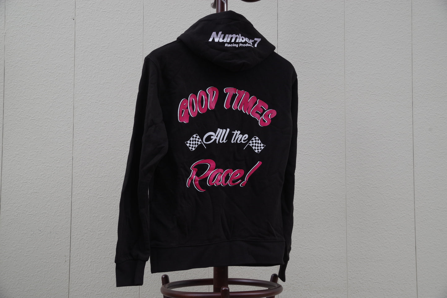 Number7 hooded sweatshirt
