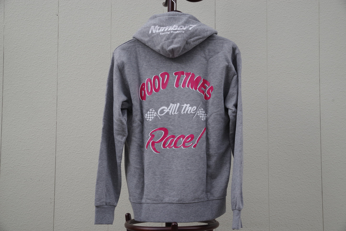 Number7 hooded sweatshirt