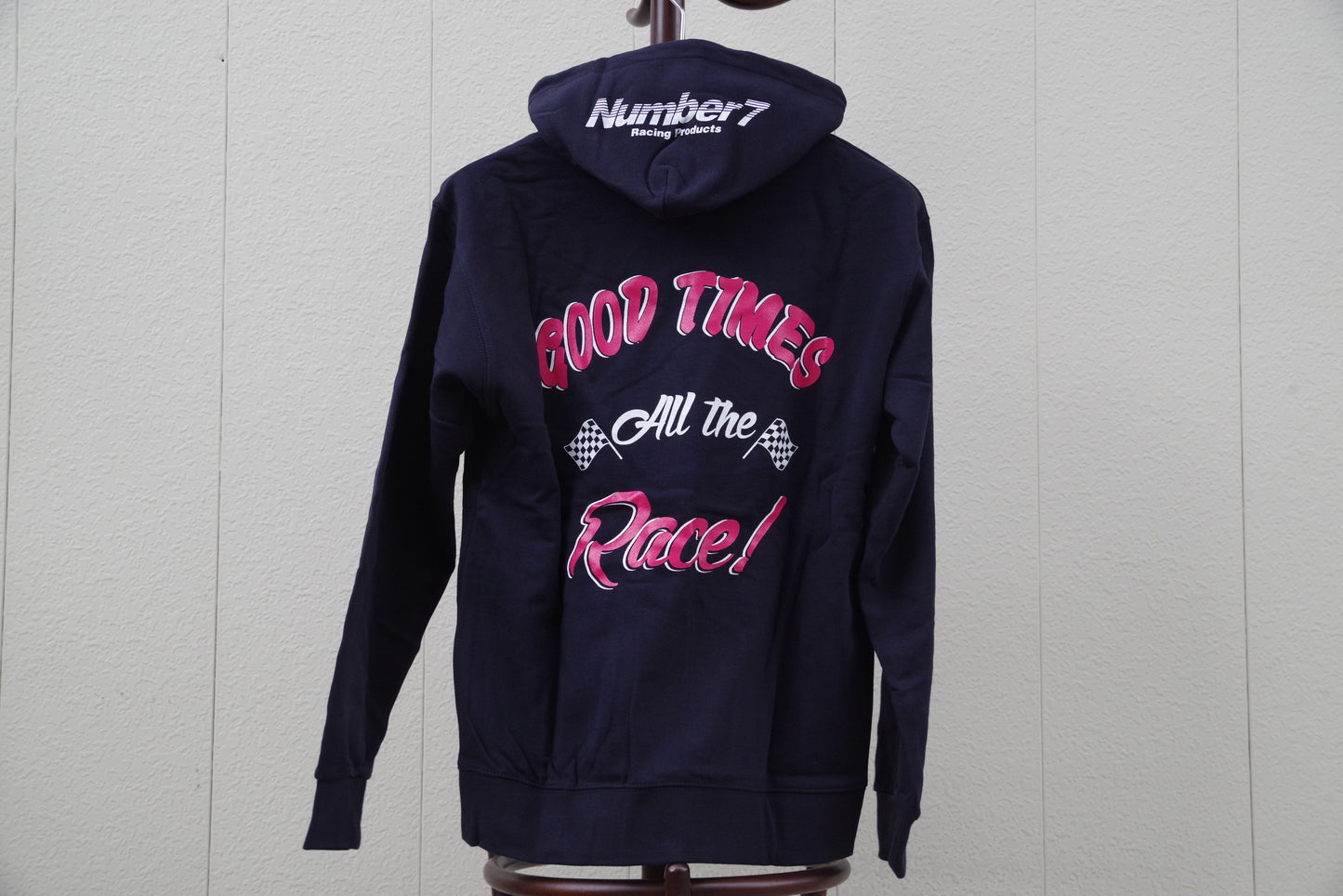 Number7 hooded sweatshirt