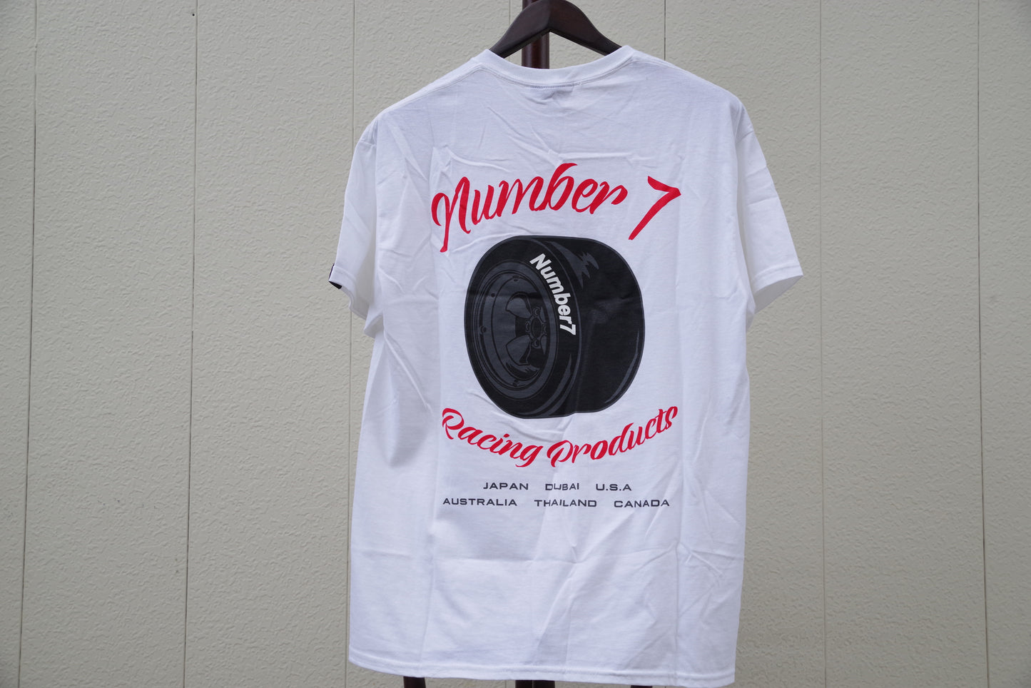 Number7 WHEEL T‐SHIRTS Number7 ホイールTシャツ