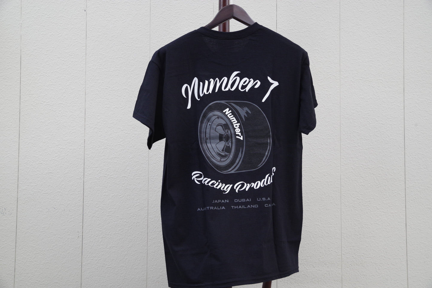 Number7 WHEEL T‐SHIRTS Number7 ホイールTシャツ