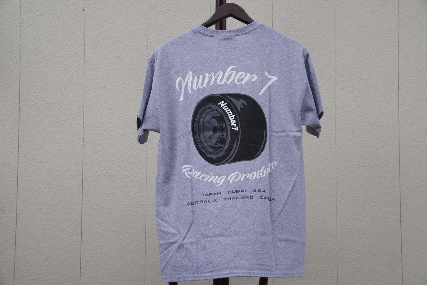 Number7 WHEEL T‐SHIRTS Number7 ホイールTシャツ