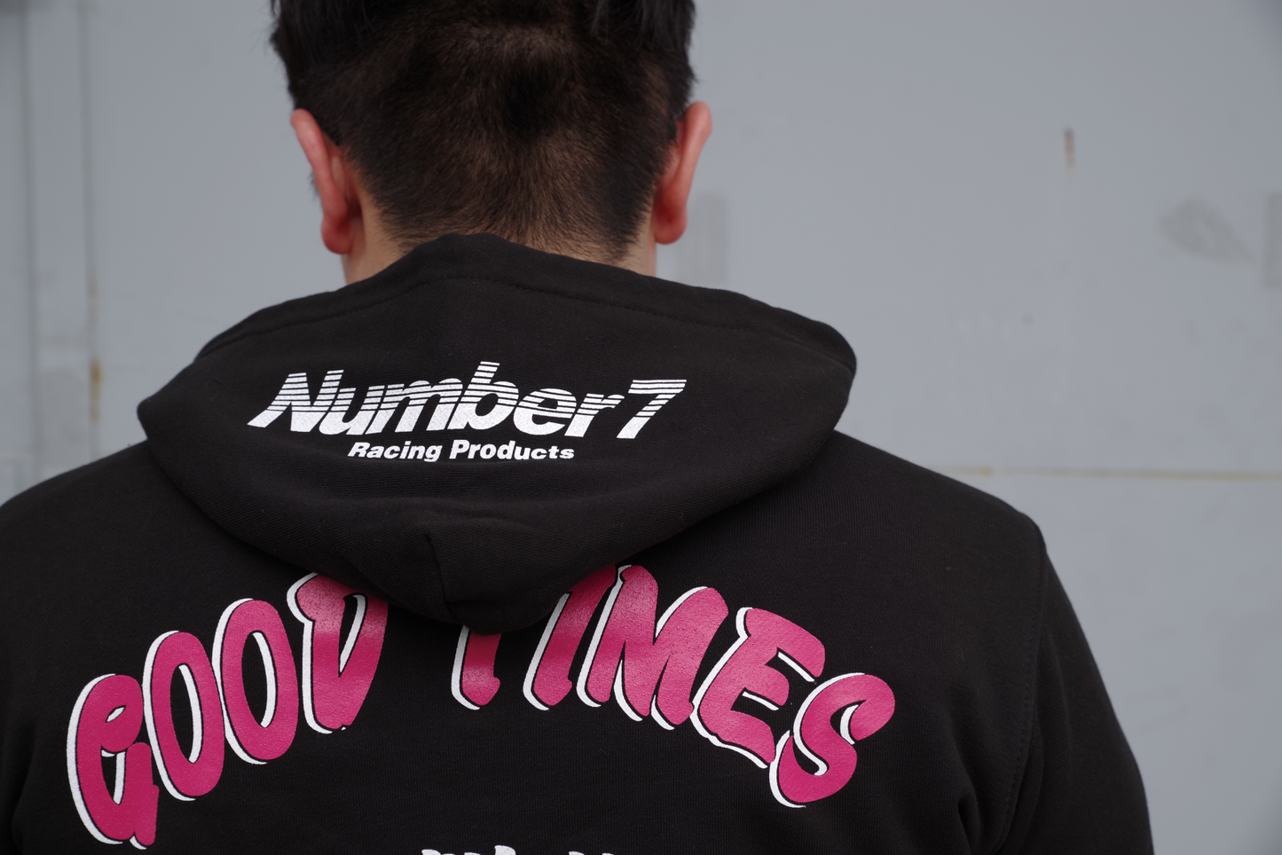 Number7 hooded sweatshirt