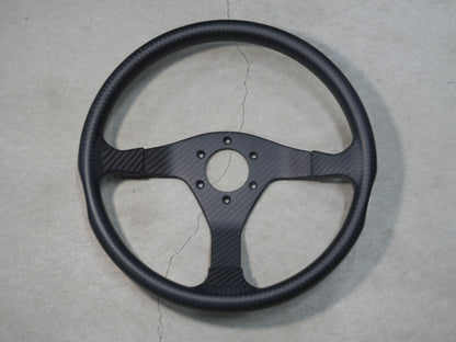 ドライカーボンステアリング 33φ（330㎜） 綾織 Dry Carbon Steer Ring 33φ（330㎜） Twill Weave
