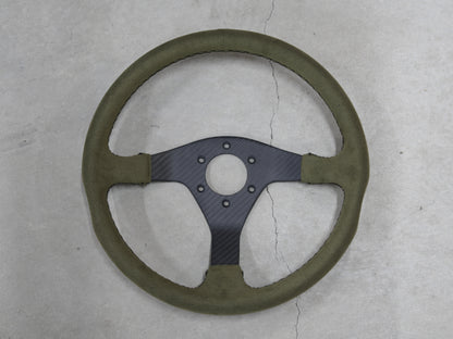 【特注品】ドライカーボンステアリング 33φ（330㎜） 綾織 [Custom-made item] Dry Carbon Steer Ring 33φ（330㎜） Twill Weave