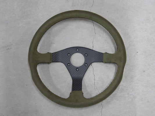 【特注品】ドライカーボンステアリング 33φ（330㎜） 綾織 [Custom-made item] Dry Carbon Steer Ring 33φ（330㎜） Twill Weave