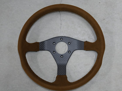 【特注品】ドライカーボンステアリング 33φ（330㎜） 綾織 [Custom-made item] Dry Carbon Steer Ring 33φ（330㎜） Twill Weave