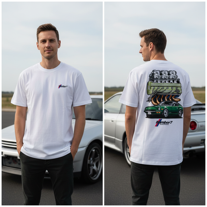 Number7 Z BACK PRINT T-SHIRT　Number7 Z バックプリントTシャツ