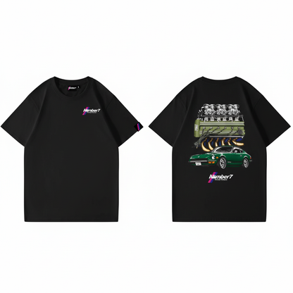 Number7 Z BACK PRINT T-SHIRT　Number7 Z バックプリントTシャツ