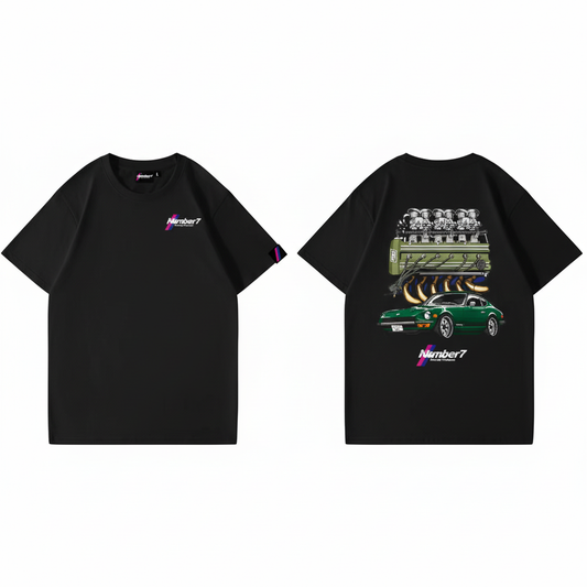 Number7 Z BACK PRINT T-SHIRT　Number7 Z バックプリントTシャツ