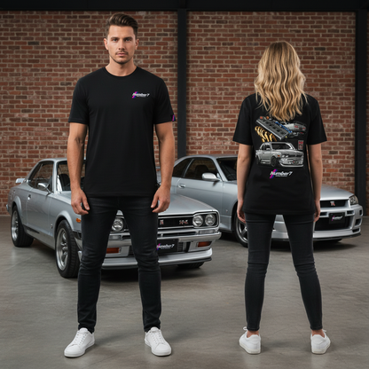 Number7 back print T-shirt – Number7 Racing Products