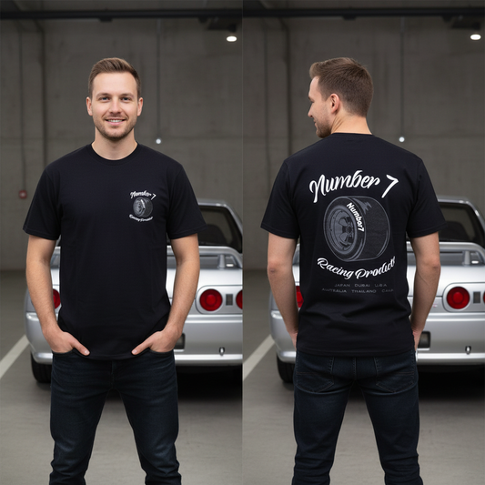 Number7 WHEEL T‐SHIRTS　Number7 ホイールＴシャツ