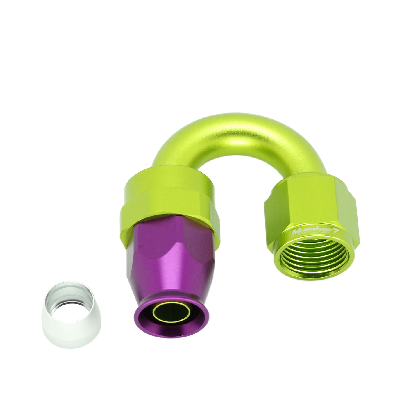 180° PTFE SWIVEL HOSE ENDS  180°PTFE ホースエンド (回転式)