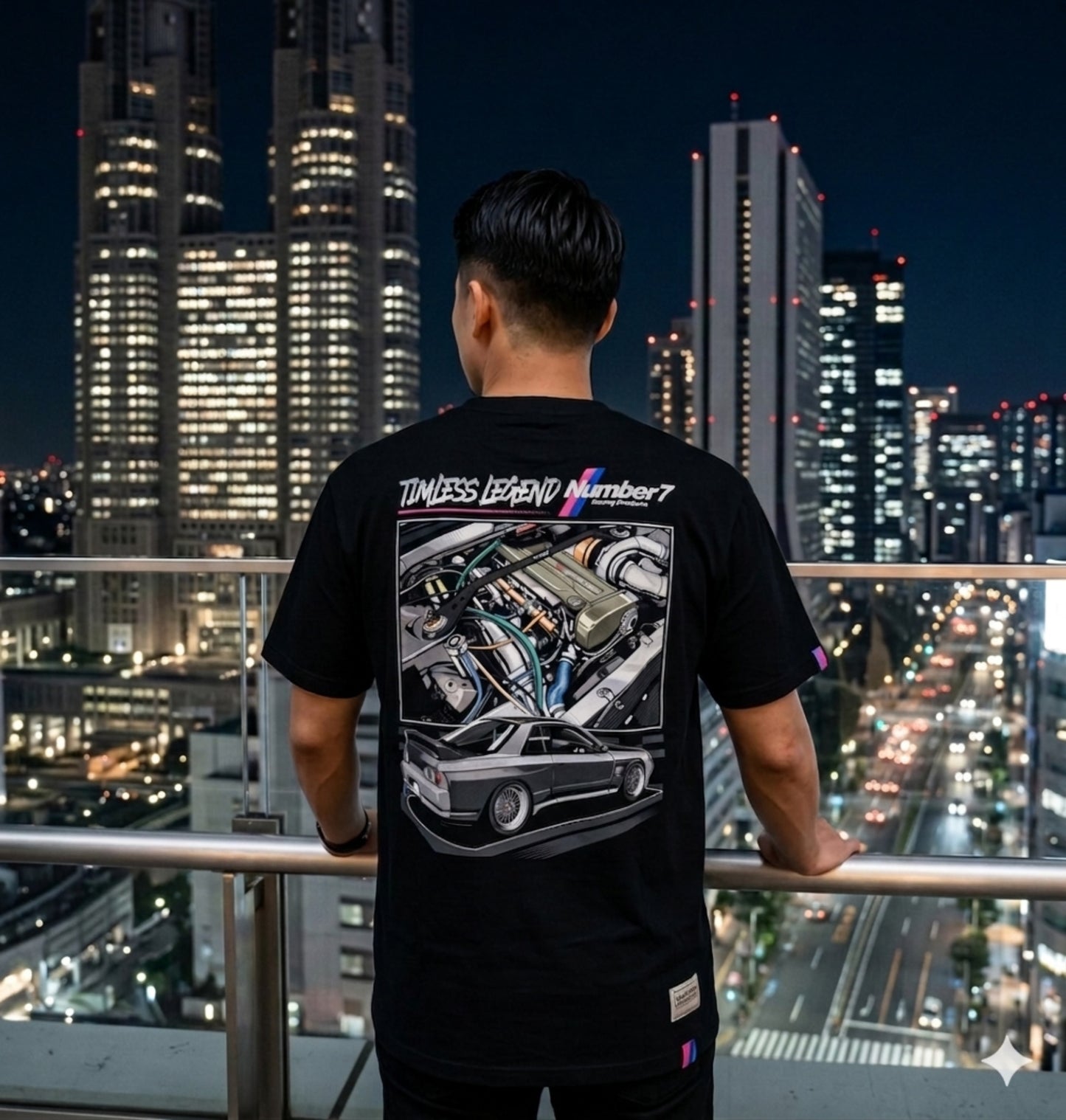 BNR32 バックプリントTシャツ BNR32 BACK PRINT T-SHIRT