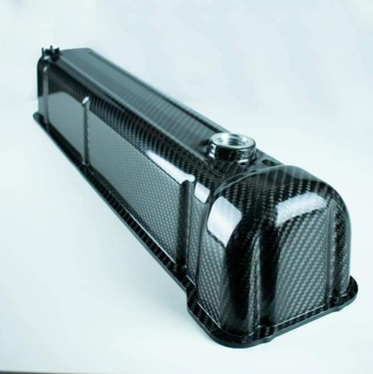 Drycarbon cam cover for NISSAN L-type 6-cylinder engine
